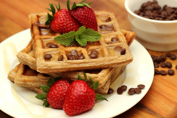 Gluten Free Sweet Potato Waffles